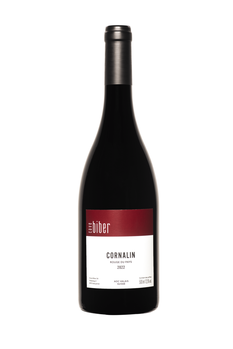 Cornalin Rouge du Pays Rotwein von Cave Biber.