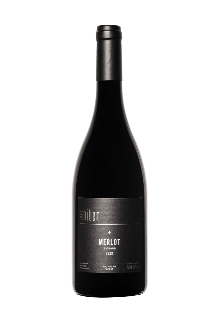 Cave Biber Rotwein Merlot le Grand